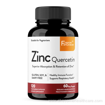 Zinc Quercetin Vegetarian Capsules Zinc for Men